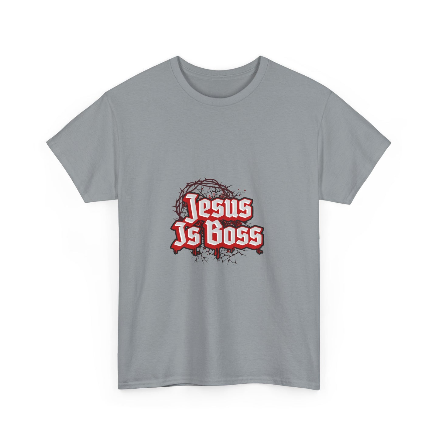 Jesus Is Boss Unisex Heavy Cotton Tee