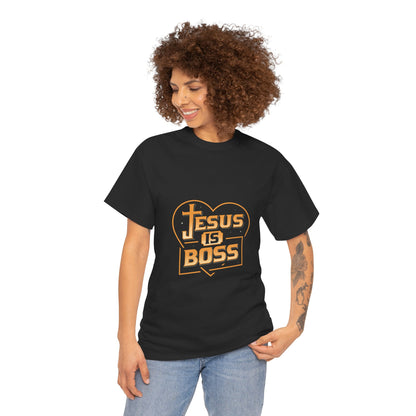 Jesus Is Boss Ephesians 1:21-22 Unisex T-Shirt