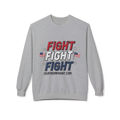 FIGHT FIGHT FIGHT Support Trump Unisex Sweatshirt