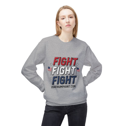 FIGHT FIGHT FIGHT Support Trump Unisex Sweatshirt