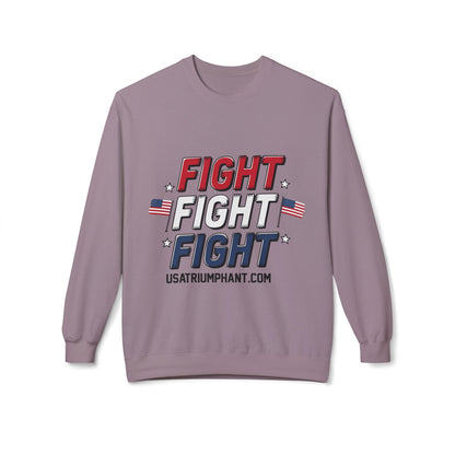 FIGHT FIGHT FIGHT Support Trump Unisex Sweatshirt