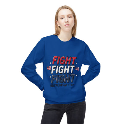 FIGHT FIGHT FIGHT Support Trump Unisex Sweatshirt