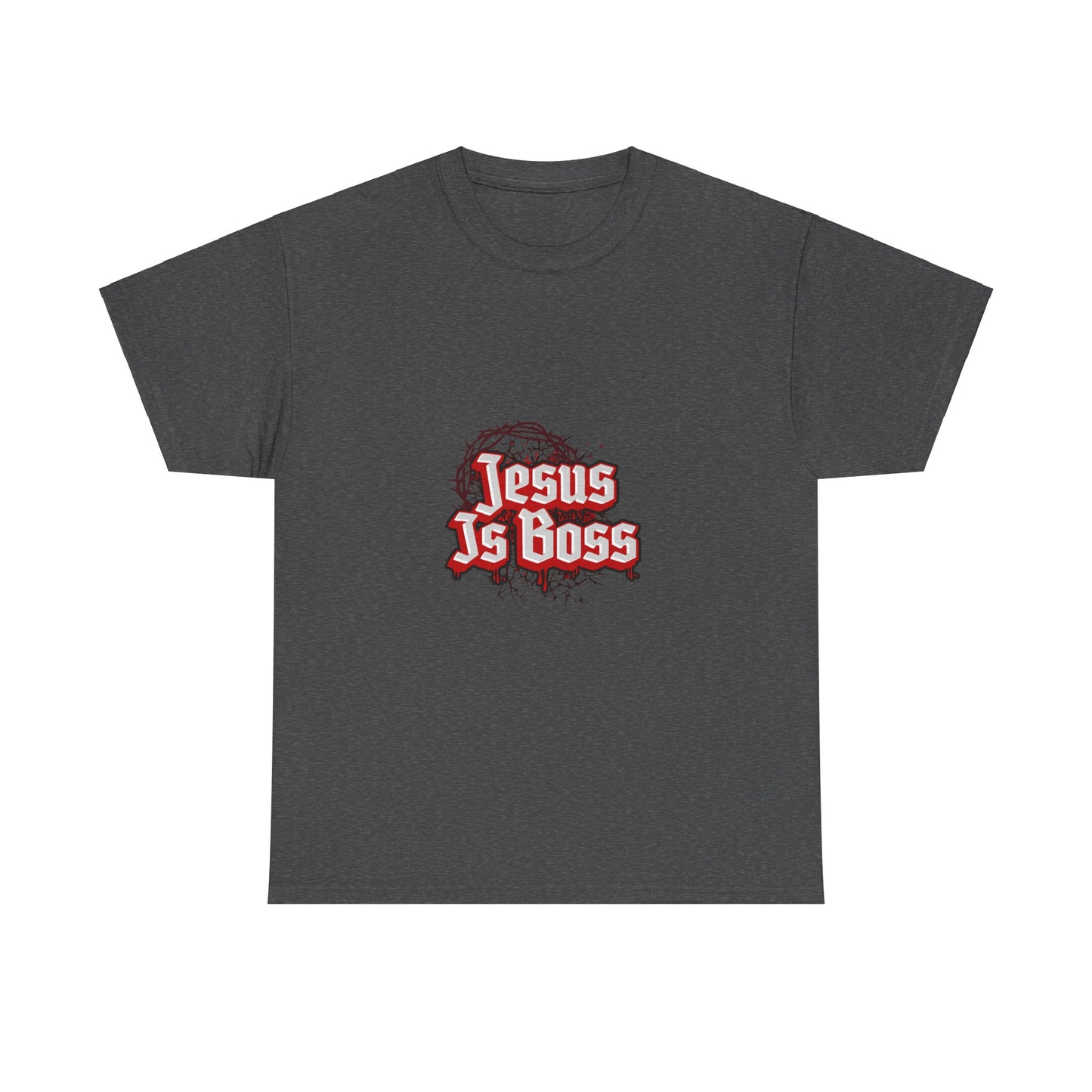 Jesus Is Boss Unisex Heavy Cotton Tee