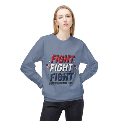 FIGHT FIGHT FIGHT Support Trump Unisex Sweatshirt