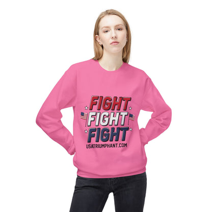 FIGHT FIGHT FIGHT Support Trump Unisex Sweatshirt