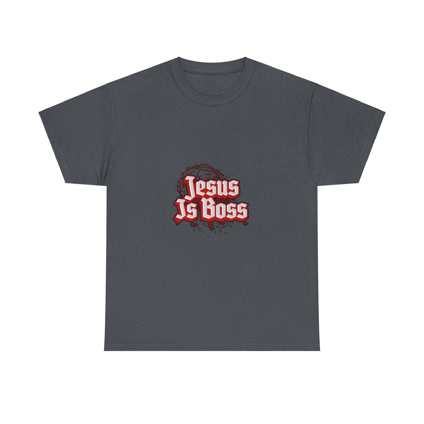 Jesus Is Boss Unisex Heavy Cotton Tee