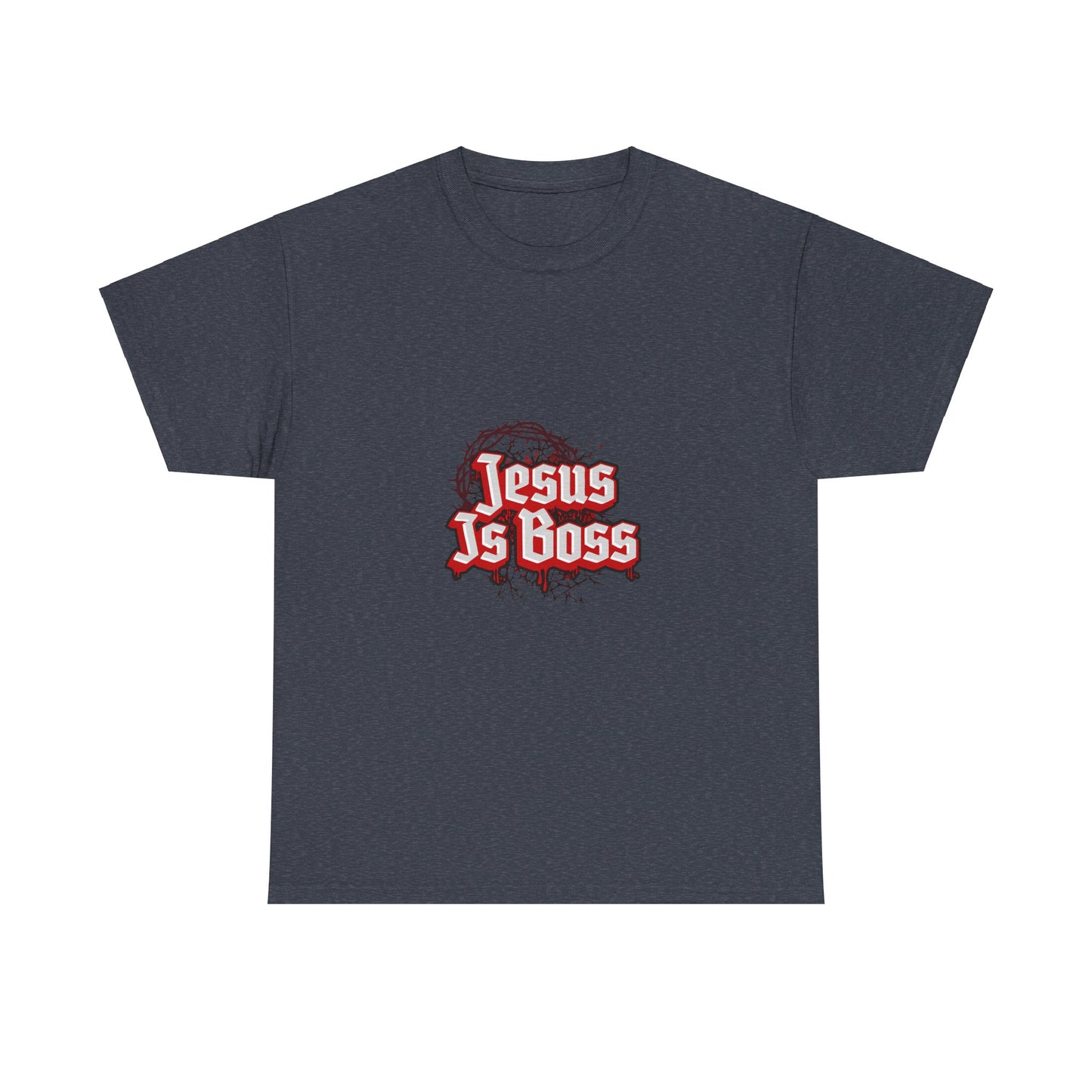 Jesus Is Boss Unisex Heavy Cotton Tee