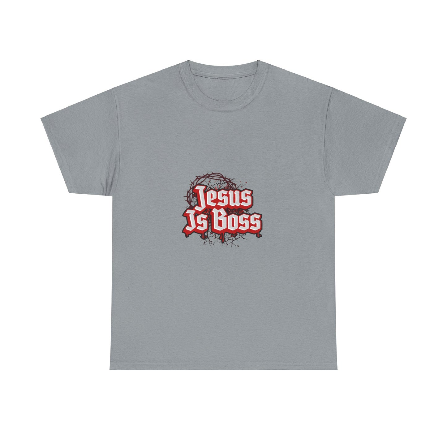 Jesus Is Boss Unisex Heavy Cotton Tee